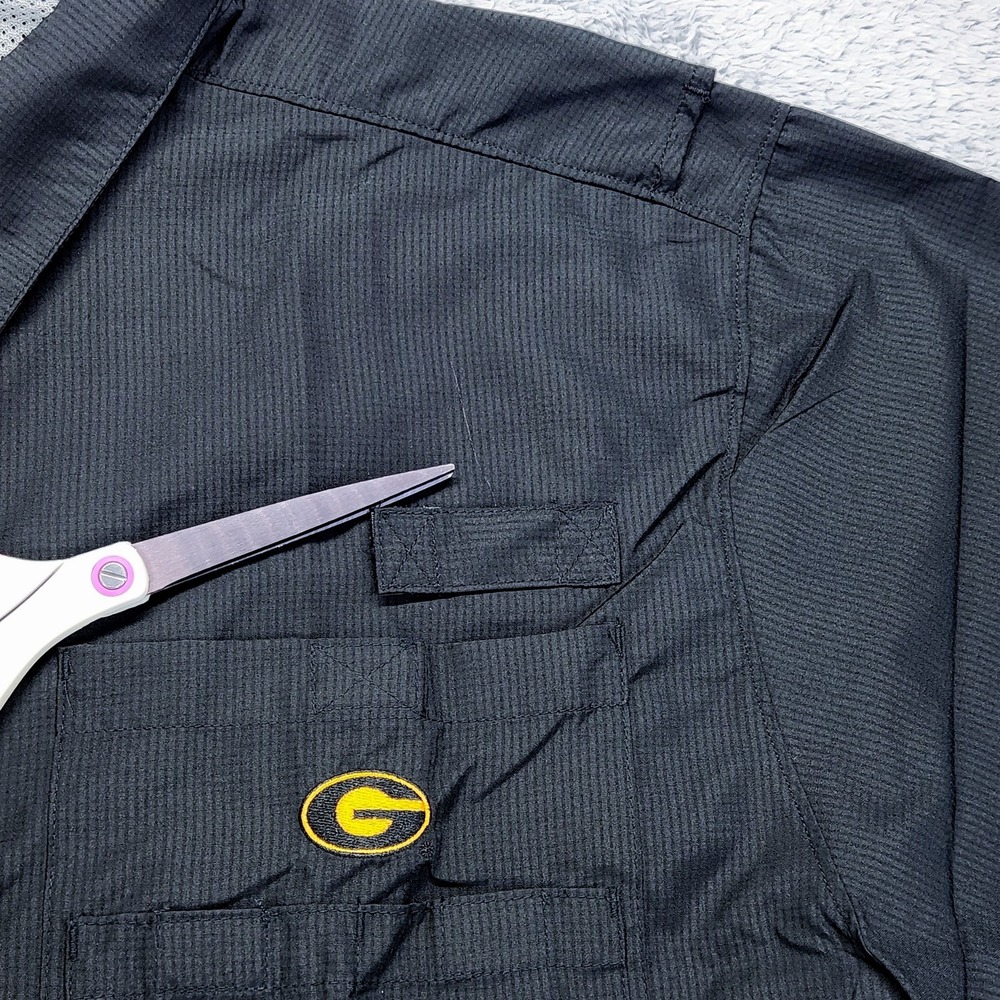Grambling State Tigers Shirt Mens 2XL Black NCAA Football PROEDGE Fishing NEW - Picture 6 of 14
